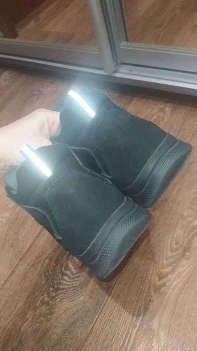 Ботинки зимние мужские набивной мех Adidas р 42(27см)