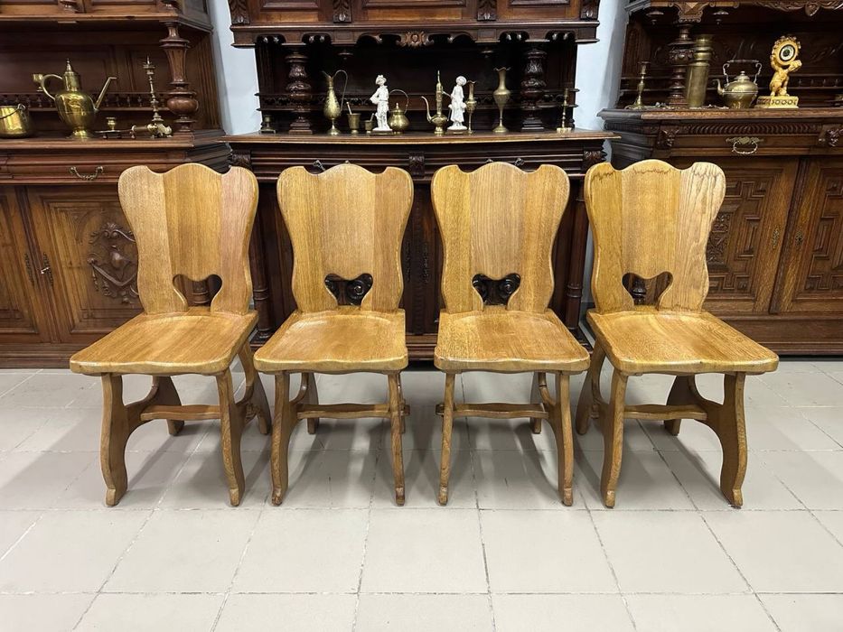 Стільці дерево масив стулья дуб 2968