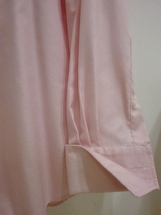 Koszula slim fit TM Lewin na spinki koł. 39cm