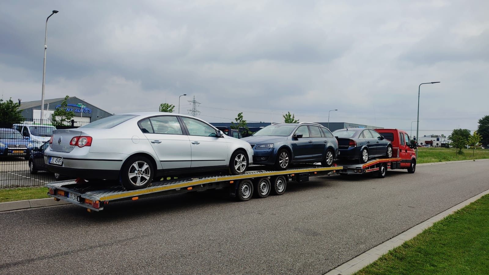 Transport Aut Maszyn Polska Niemcy Holandia Belgia