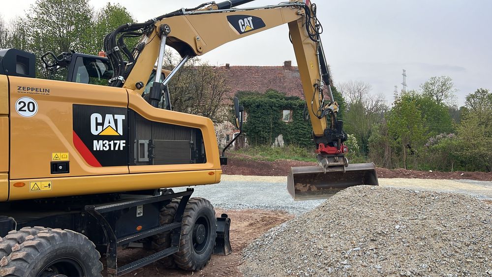 Cat M 317F Rototilt