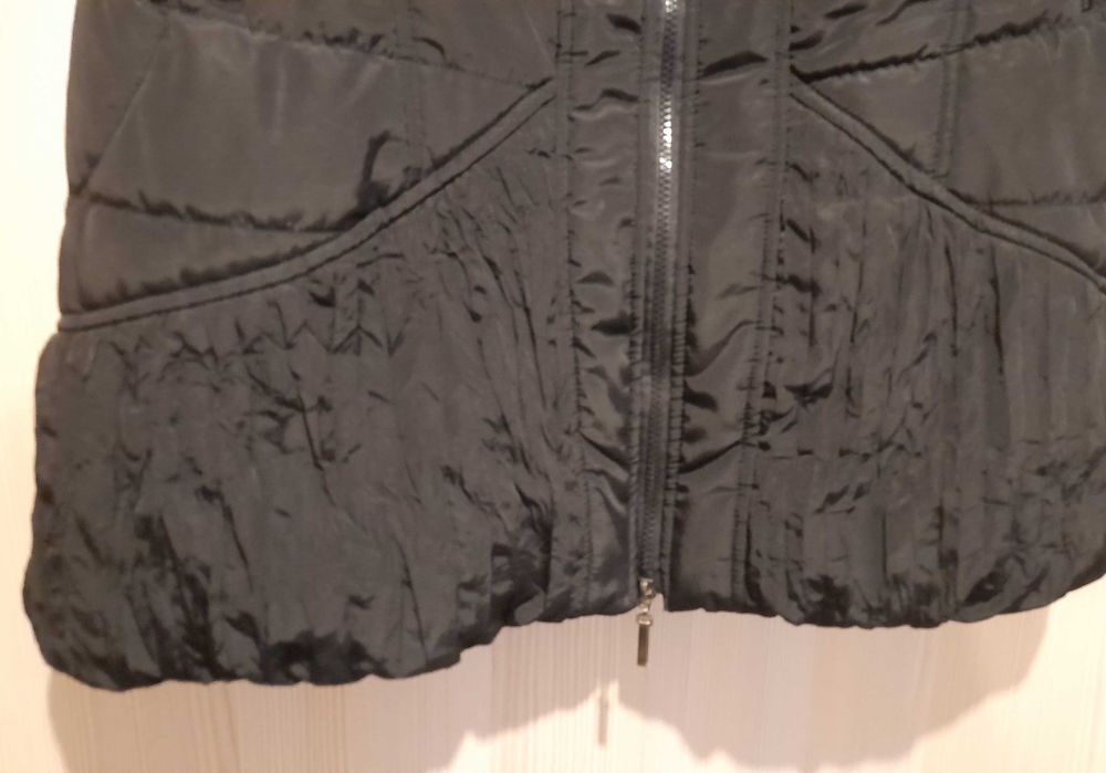 Płaszcz Damski. Pikowany Zimowy Damski Płaszcz_FranStyle R. 44