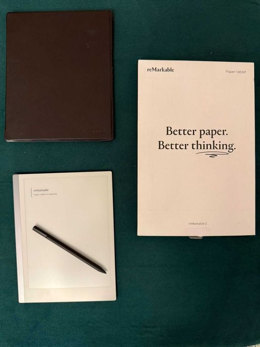 Elektroniczny notatnik Remarkable 2 + Marker Plus + etui