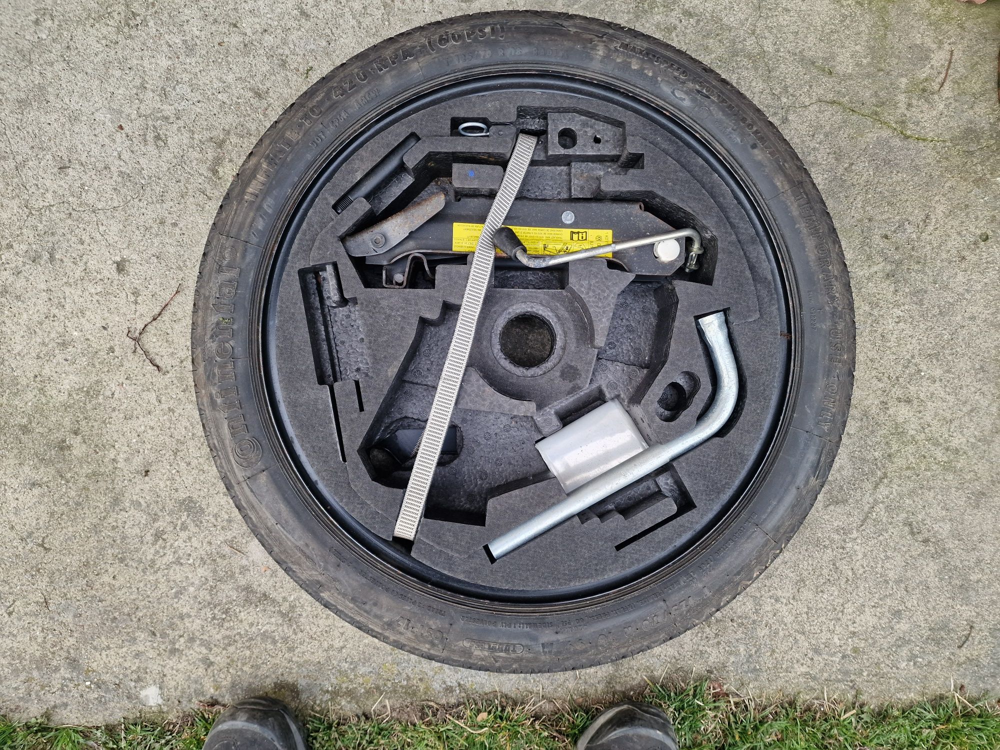 Koło dojazdowe Audi A3 8V 31/2Jx18H2 ET 25.5 5x112