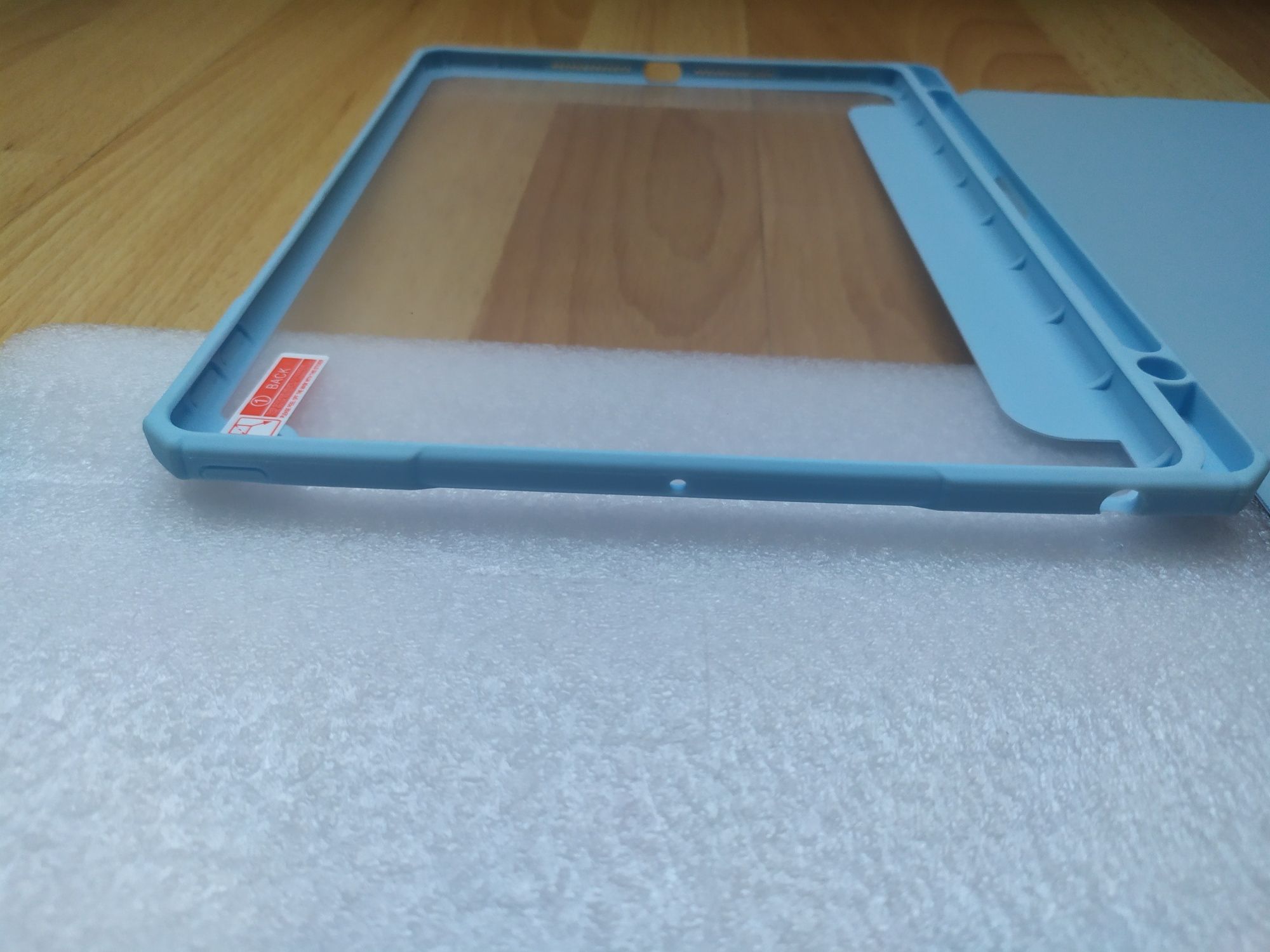 Etui iPad z miejscem na iPencil - niebieskie