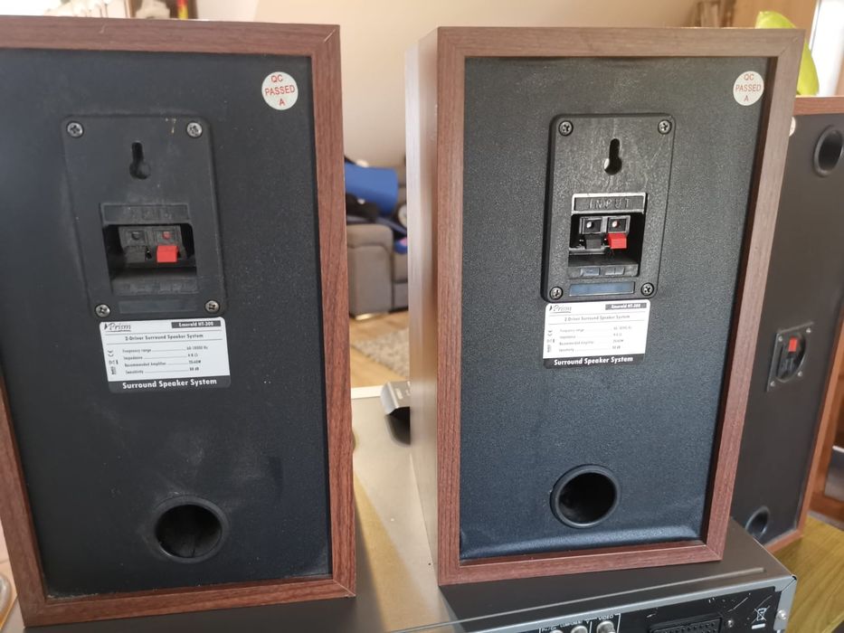 YAMAHA RX-V361 amplituner+dvd+głośniki