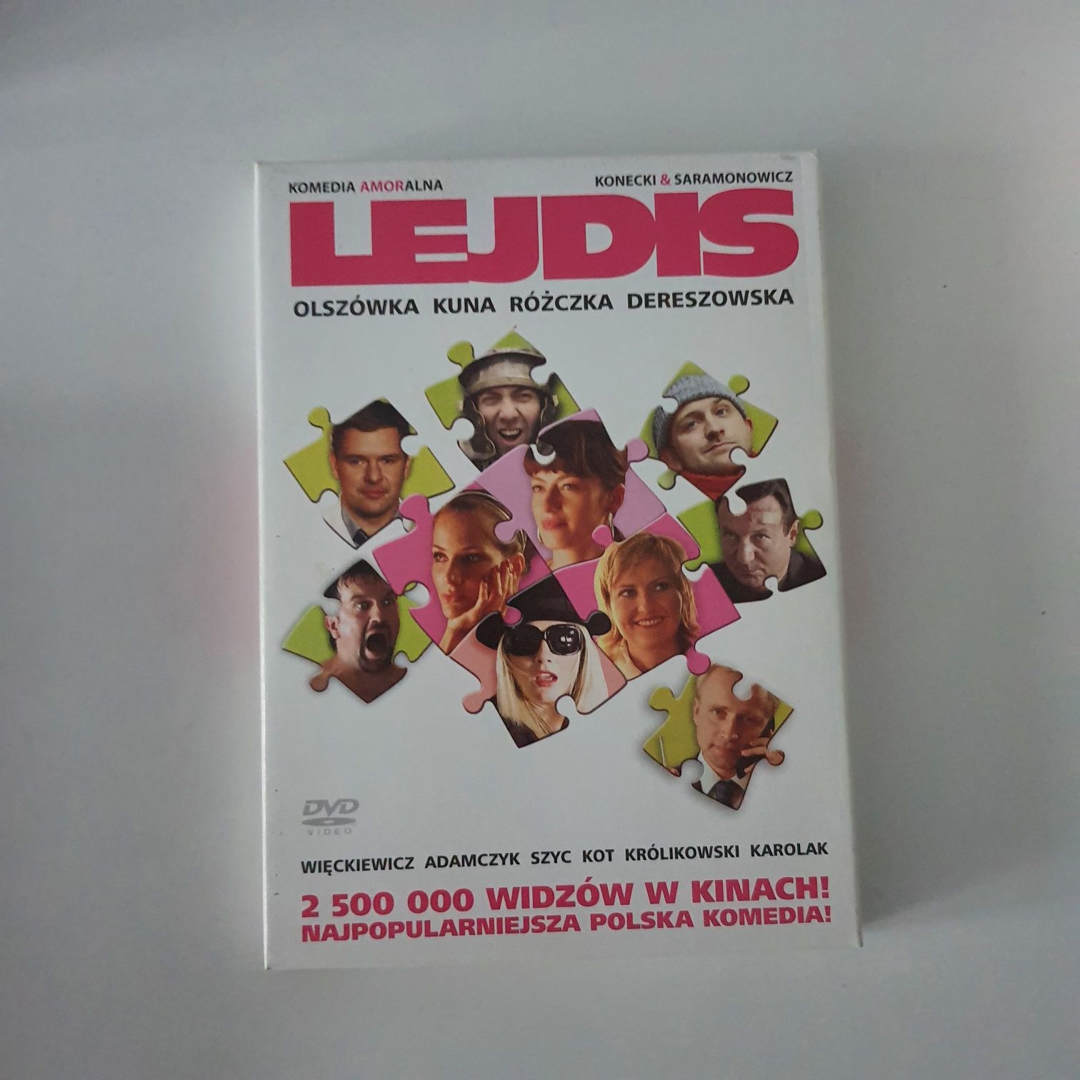 Lejdis * film DVD * Adamczyk Szyc Karolak Dereszowska Kuna * komedia