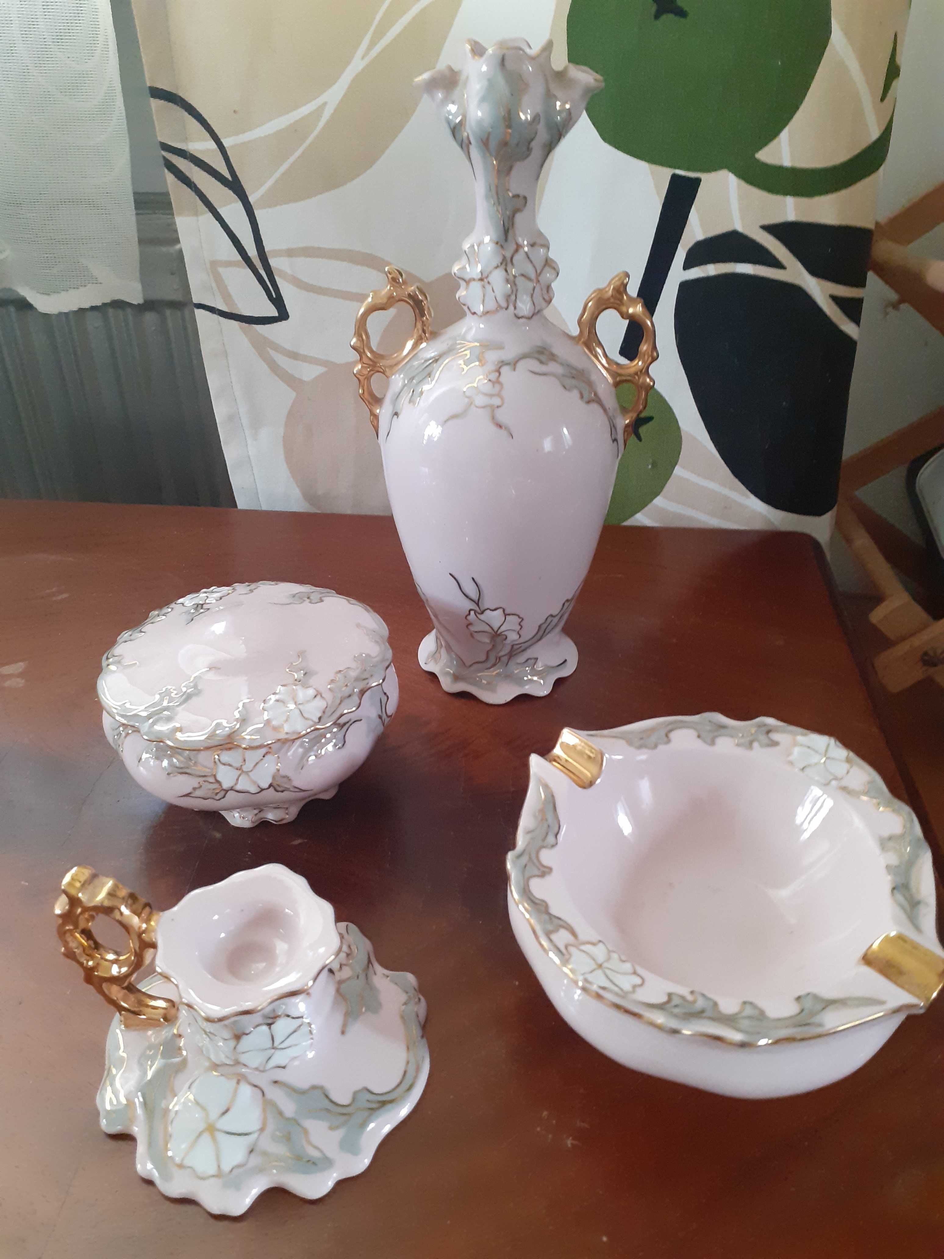 HODOV RENATA vintage różowa porcelana