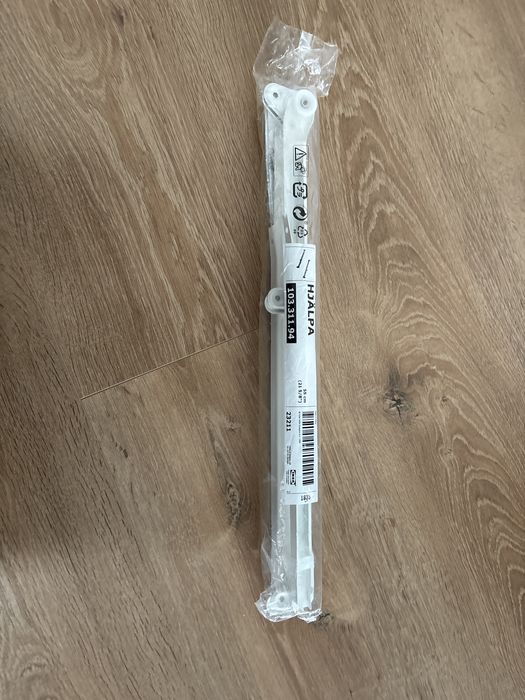 HJÄLPA HJALPA IKEA Wysuwana szyna na kosze, biały, 55 cm PLATSA