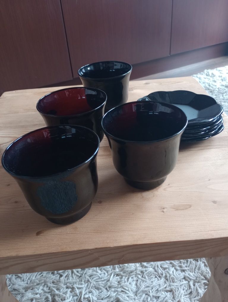 Komplet filiżanka plus talerzyk