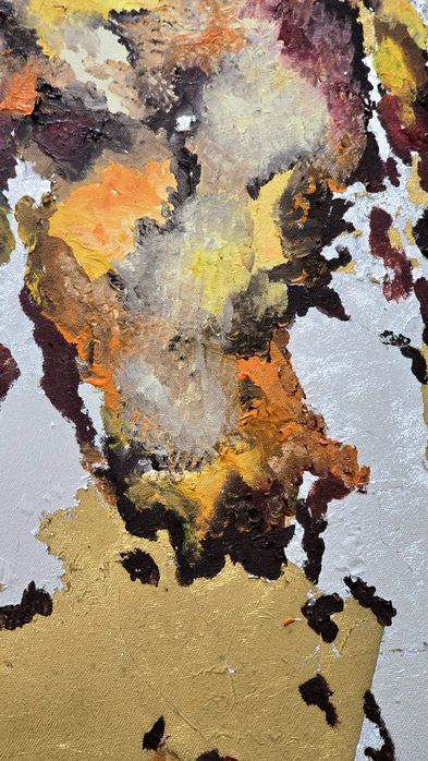 Quadro pintado a mão