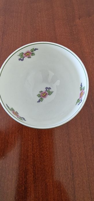 3 taças porcelana antiga de colecção
