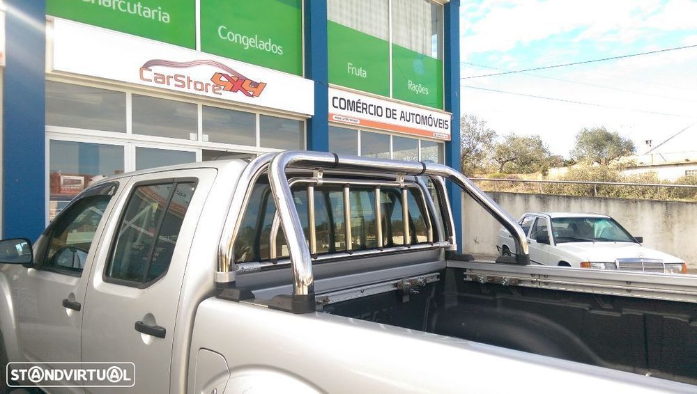Rollbar Inox Nissan Navara D40 C Proteção Vidro