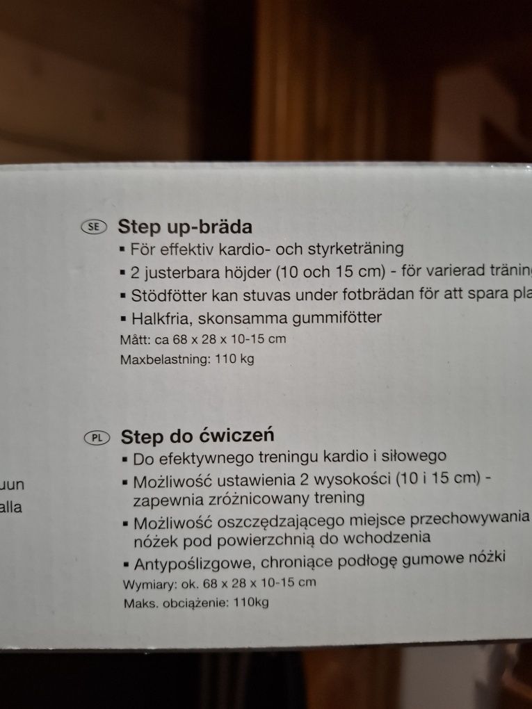 Step steper stopień do ćwiczeń fitness
