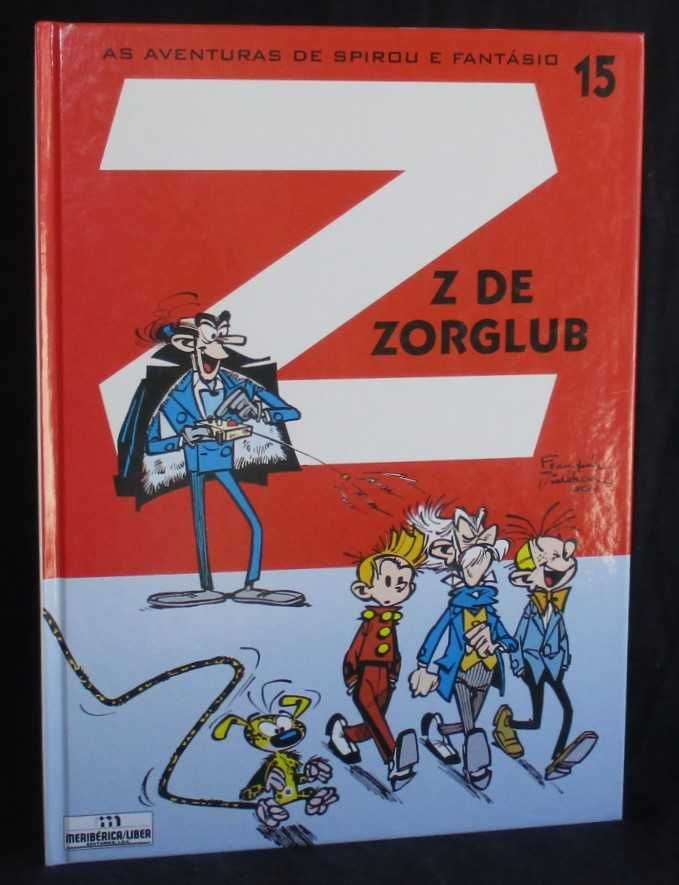 Livro Z de Zorglub André Franquin Spirou e Fantásio 15