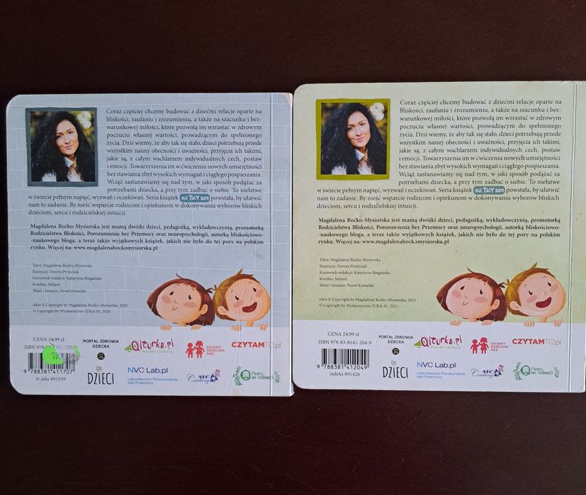 Dwie książeczki Tosia i Julek