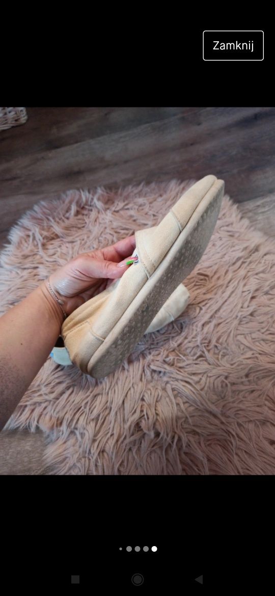 Toms EUR 41 espadryle męskie 26,5 cm