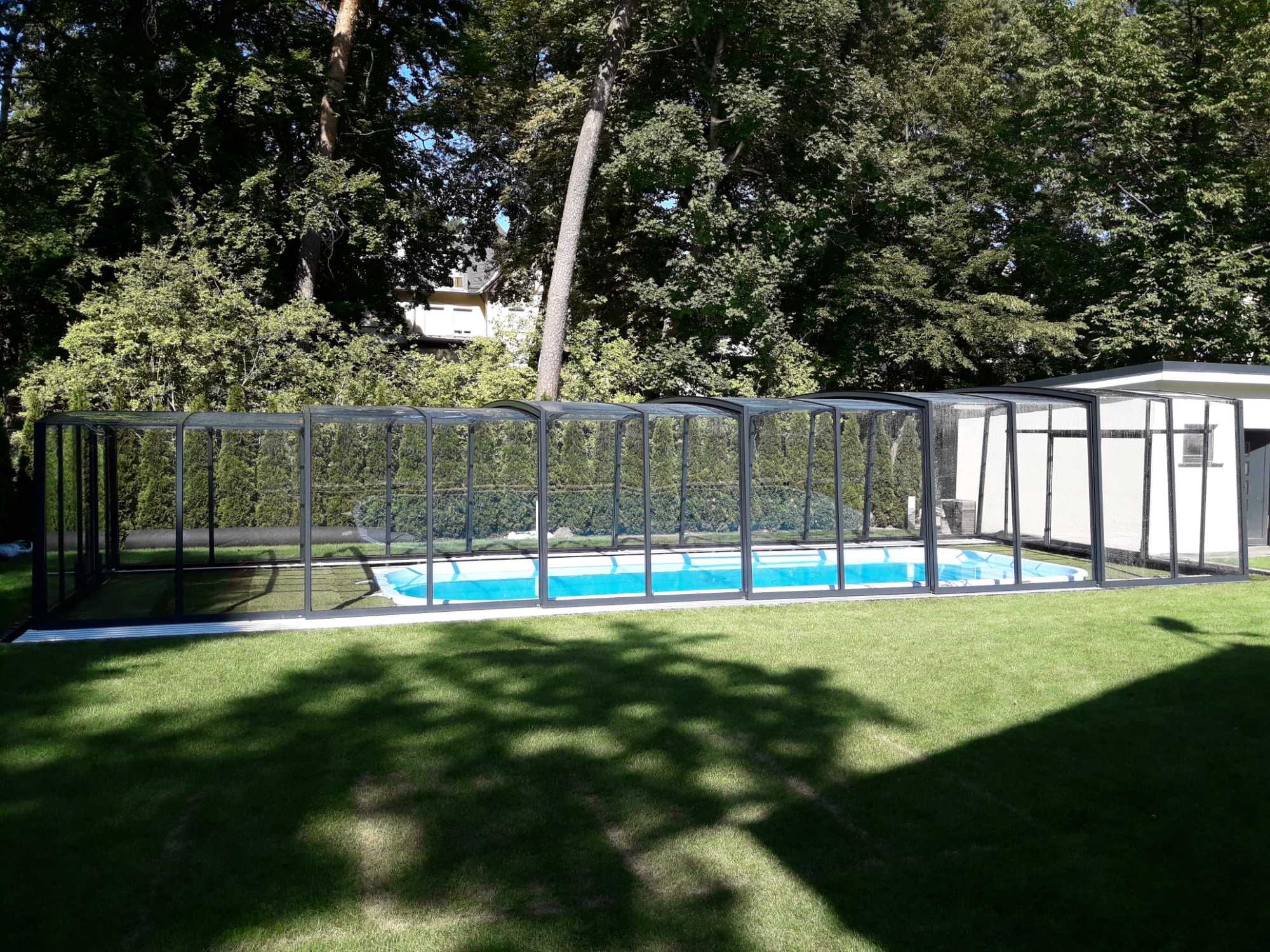 Zadaszenie basenowe 10,2 x 6,0m ARENA PrimeCover wysokie PROMOCJA ZIMO