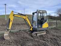 Wacker neuson et18 2018 rok 3 lyzki.  Szybkozlacze