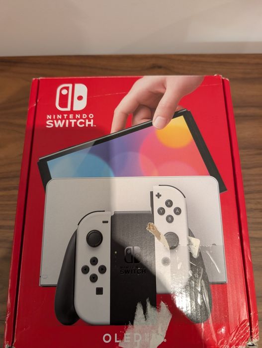Nintendo Switch OLED - Branca - Nova com garantia