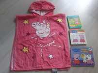Peppa świnka ręcznik + książki