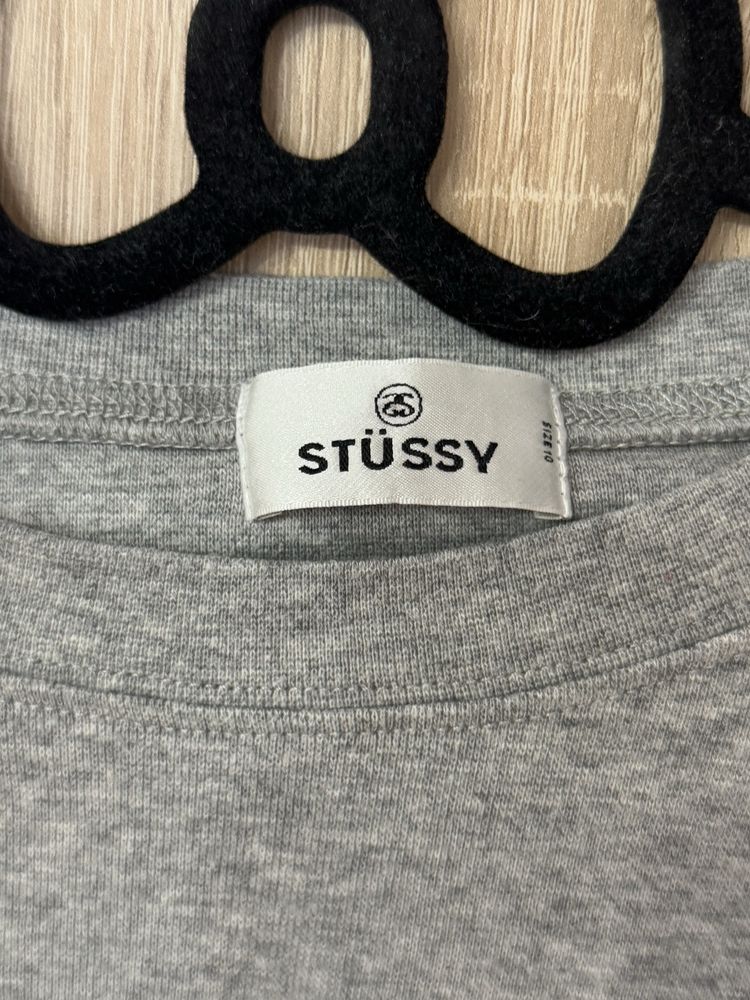 Bluza stüssy S damska krótka crop damska crewneck logowana