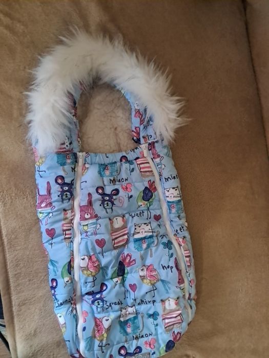 Конверт дитячий на виписку/люльку на вік 0-6 місяців