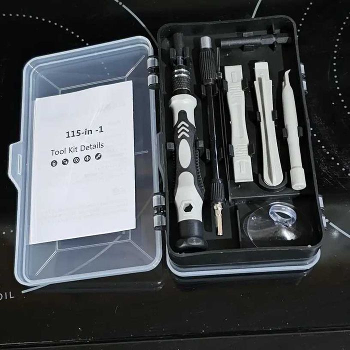 Kit de Chaves de Fenda de Precisão 115 em 1