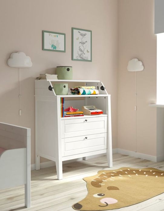 Komoda z przewijakiem IKEA biała