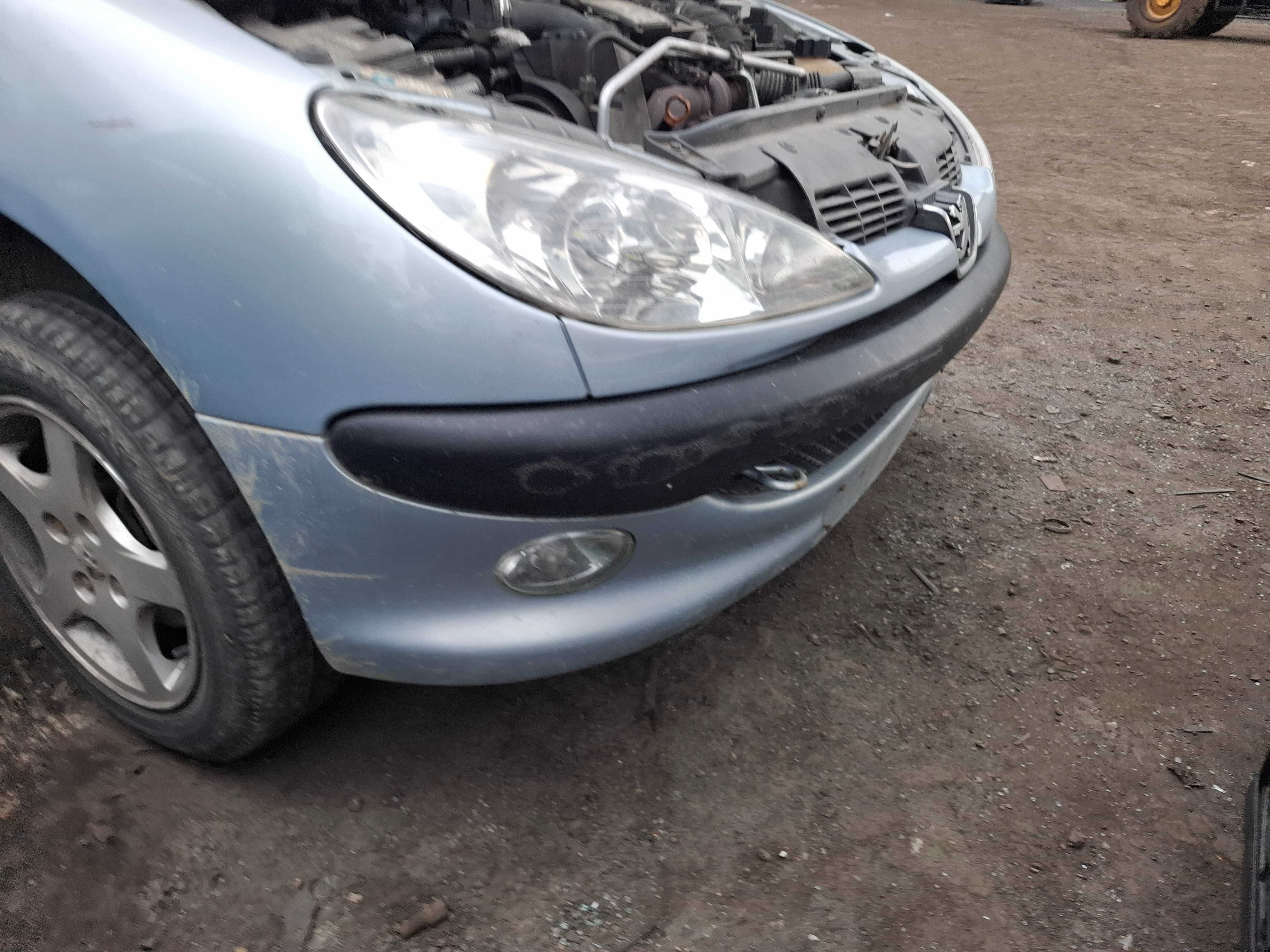 Zderzak przód przedni Peugeot 206 polift EYLC
