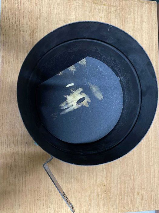 Регулятор тяги Ø180 мм, товщиною 0.5 мм з нержавіючої сталі