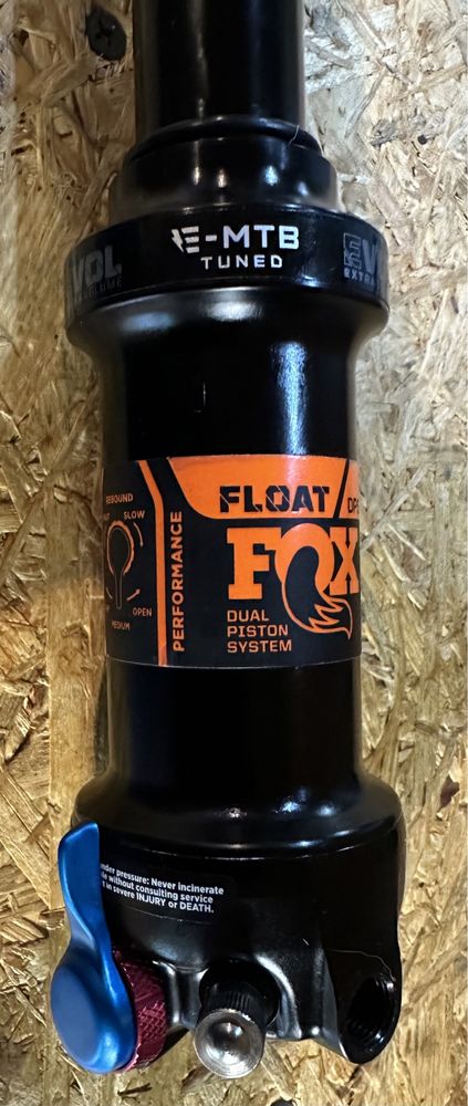 Nowy damper fox float dps performance 205x65 e-mtb