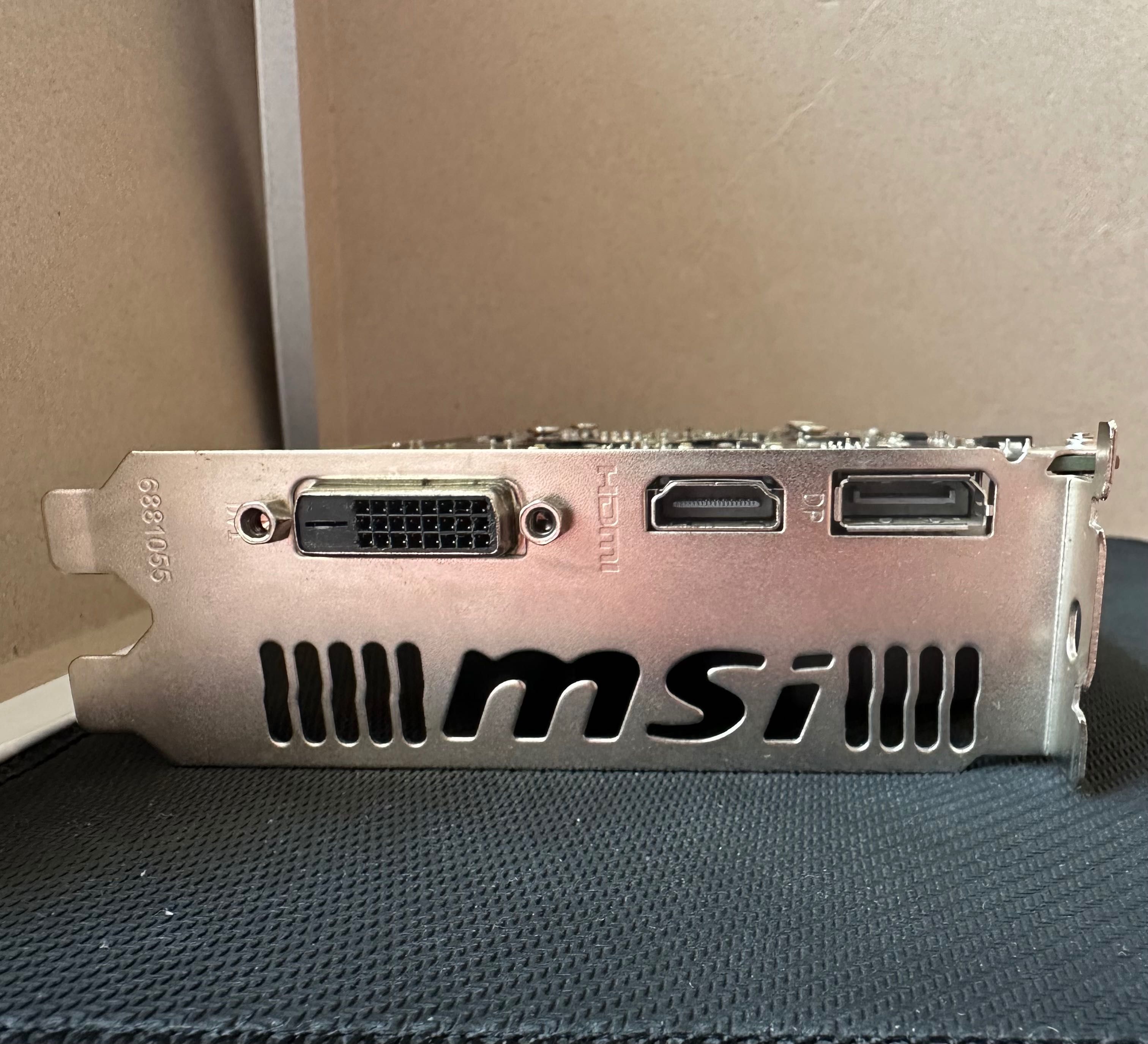 MSI GeForce GTX 1050 ti 4G OC