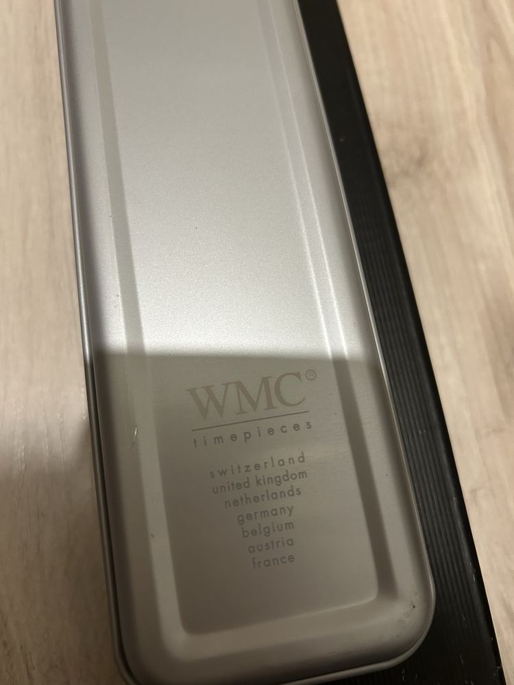 Zegarek WMC Timepieces wodoodorny na pasku genuine leather oryginalny