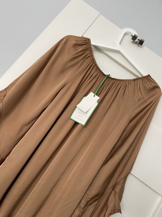 Koszula Lejąca Mihos Jedwabna Jedwab Nowa Włoska Satynowa Elegancka