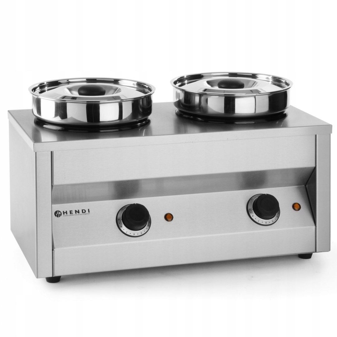 HENDI Bemar Thermosystem 2 OPIS!! PĘKNIĘTE MISKI! U543
