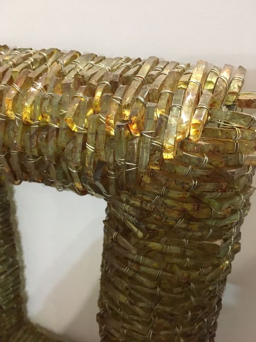 Moldura espelho RARA Murano tipo arte nova deco - NOVOS