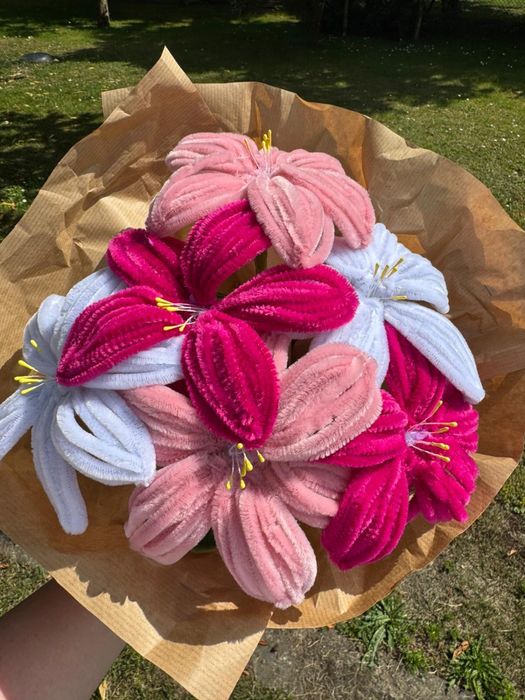 bukiet druciki dwie sztuki