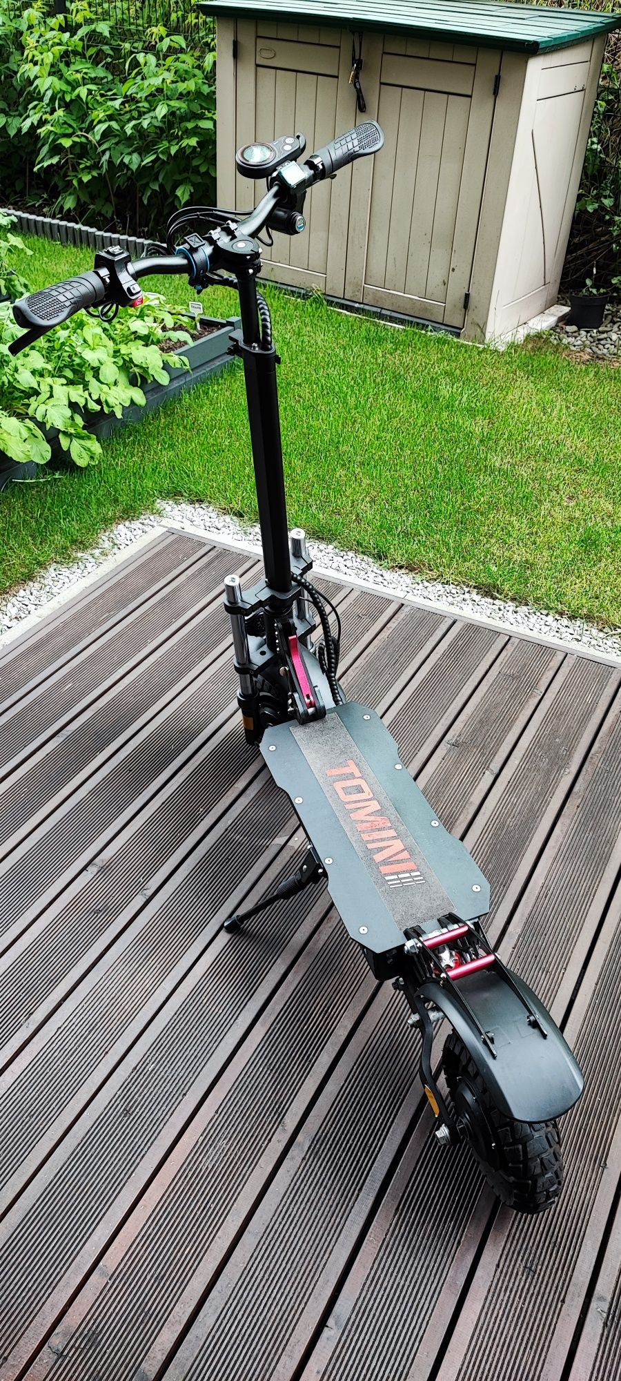 Hulajnoga Tomini H10 PRO — hamulce hydrauliczne,