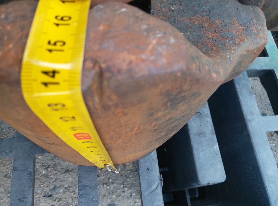 Imadło kowalskie duże masywne stare