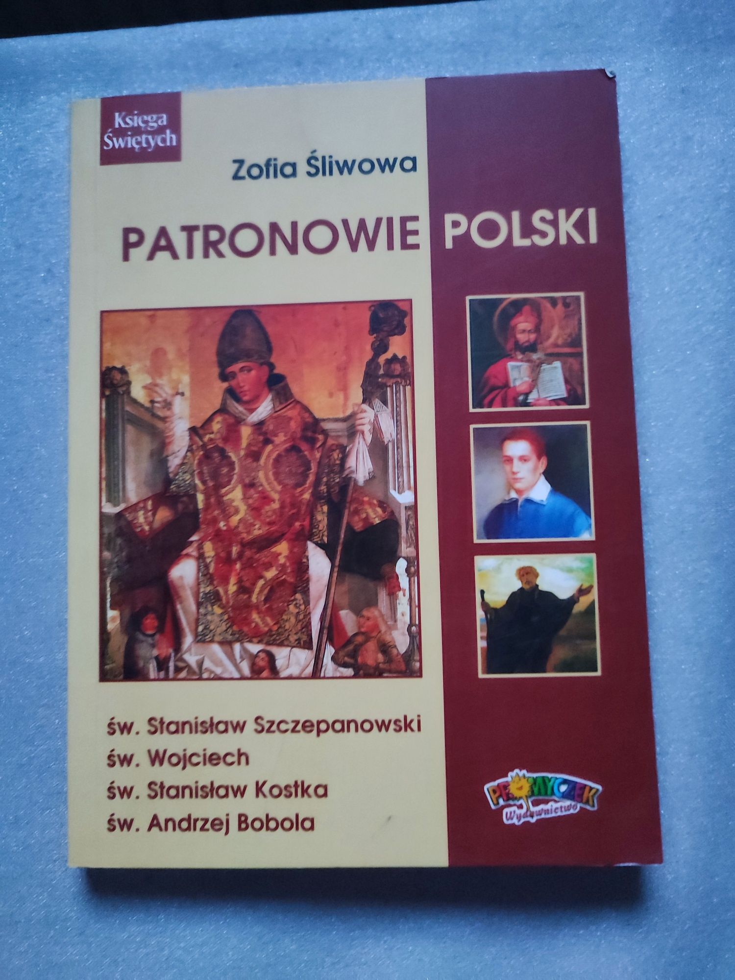 Książka pt. Patronowie Polski