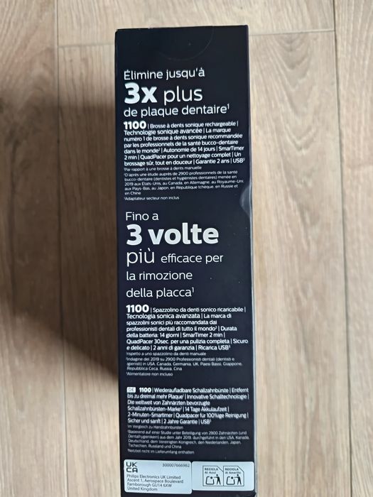 Szczoteczka Philips Sonicare 1100, soniczna, akumulatorowa