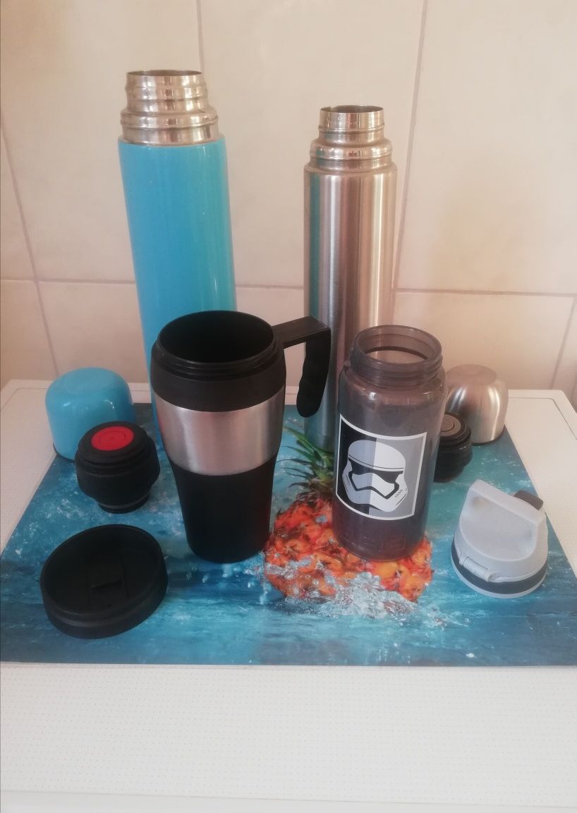 Термос, термокружка,пластиковая бутылка для воды, Германия