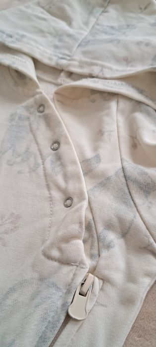 Бавовняний комбінезон з капюшоном