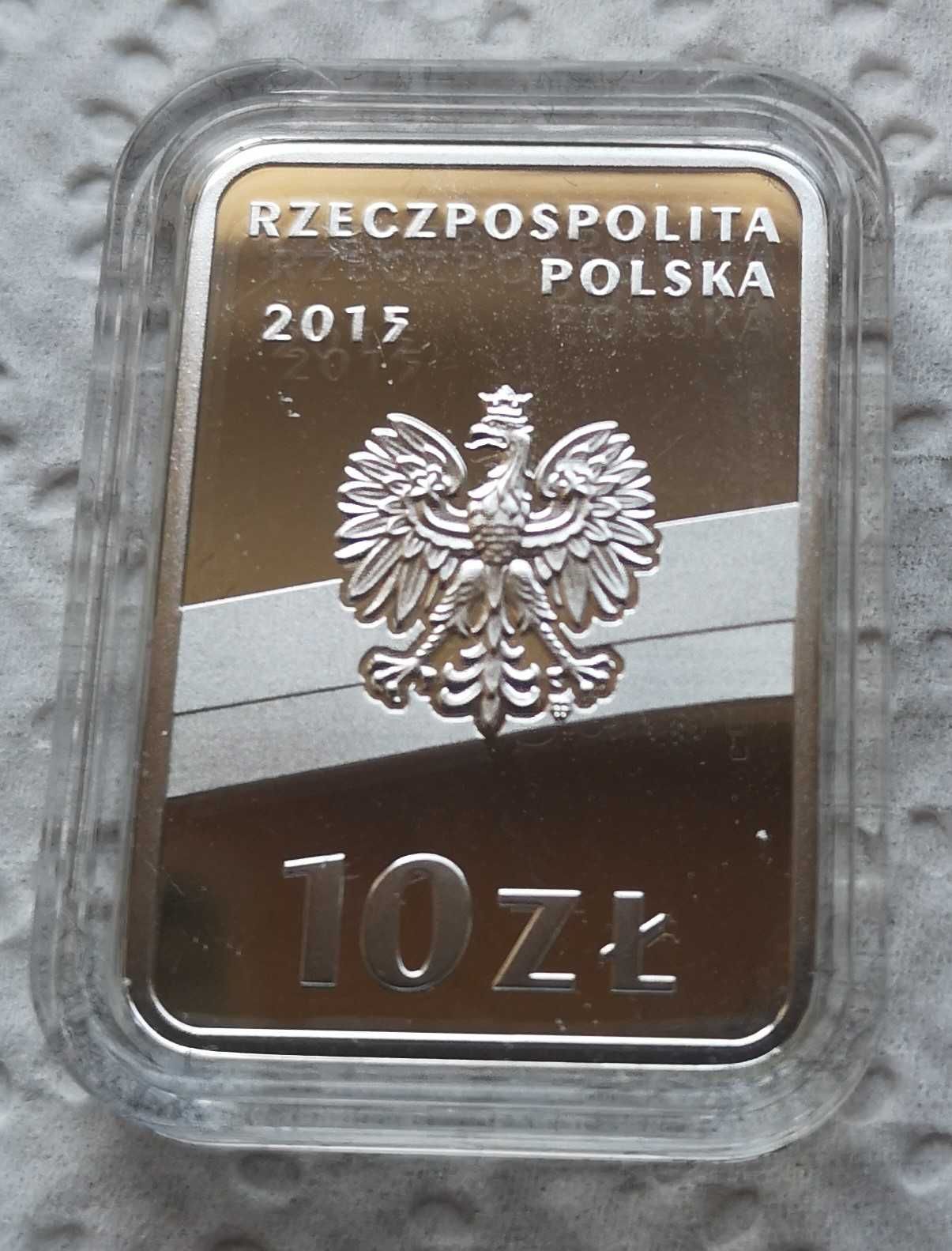 Kolekcjonerskie 10 zł 2015 r. Józef Piłsudski