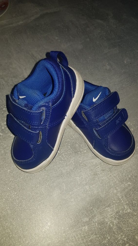 Buty butki buciki dziecięce Adidas r. 21 niebieskie