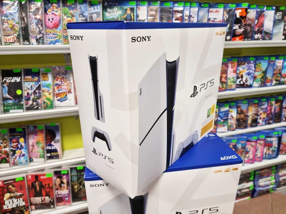 Najnowsza konsola Playstation 5 PS5 SLIM 1TB z napędem MOŻLIWA ZAMIANA