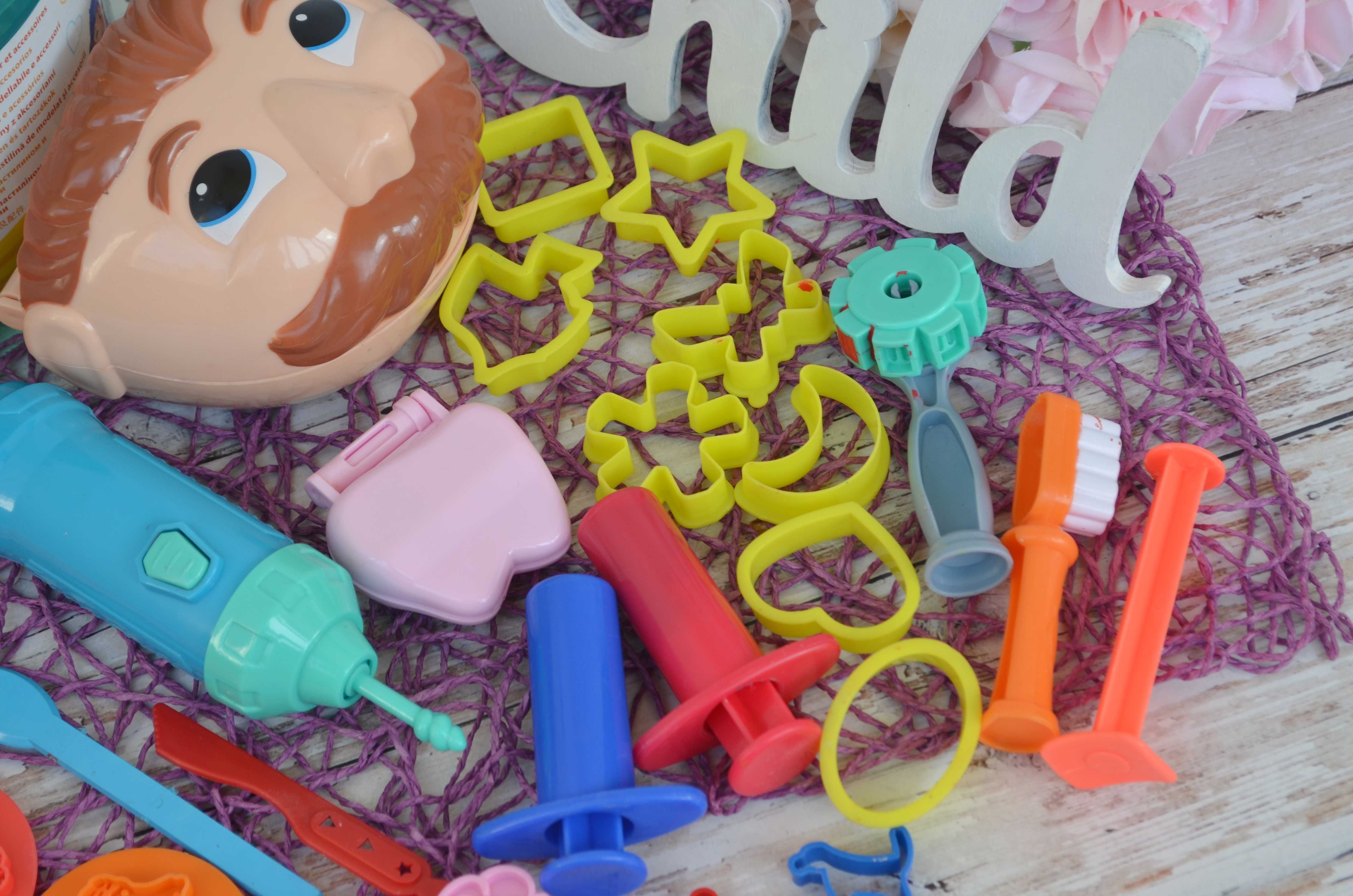набір для ліплення пластиліном Play Doh містер зубастик форми різні
