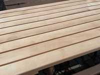 Listwy olchowe na ławki lub stoły 35mm x 80mm - 130-150cm sezonowane