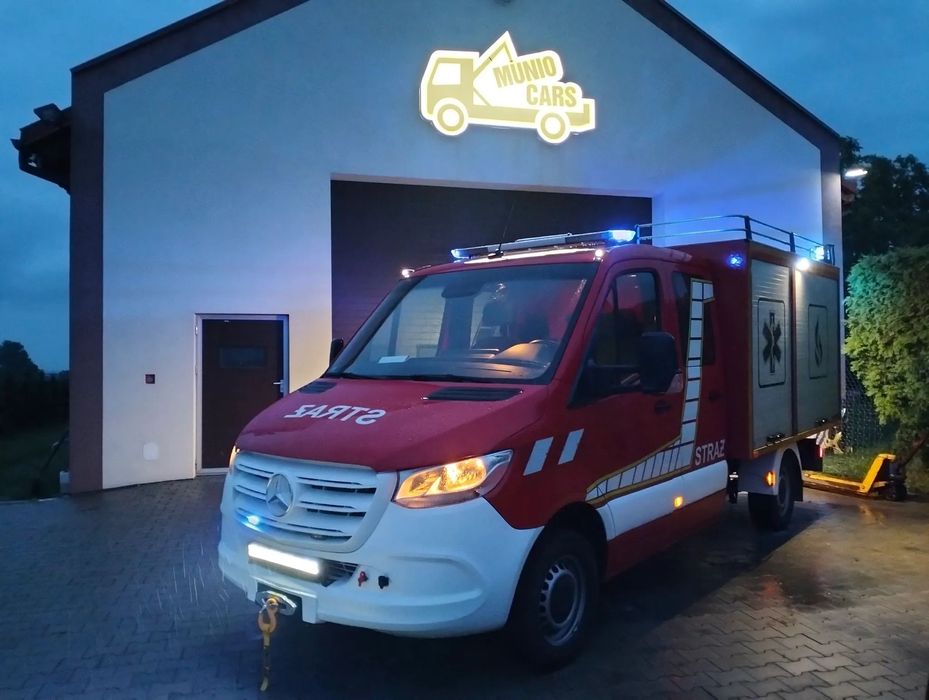 Mercedes-Benz Sprinter 907 straż strażacki pożarniczy Hasici Pompier